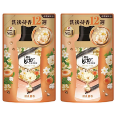 Lenor 蘭諾 台灣公司貨 衣物芳香豆 補充包 甜柔麝香, 2包, 455ml