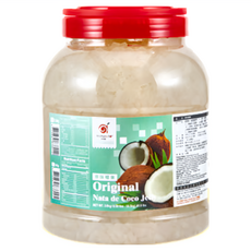 大中和 原味椰果, 3.8kg 台灣製造, 1桶