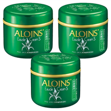ALOINS 雅洛茵斯 蘆薈護膚霜 添加蘆薈保水成份 深層滲透 減緩肌膚乾燥, 200g, 3個