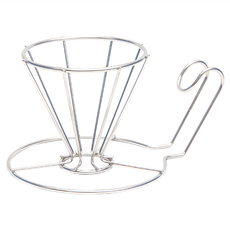 Beatrice 碧翠絲 不鏽鋼咖啡濾杯 304不鏽鋼材質, 15.5 x 11 x 8cm 1~2杯用, 1個