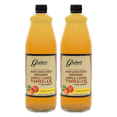 Goulter's 紐西蘭有機蘋果醋 未過濾 保留醋母, 750ml, 2瓶