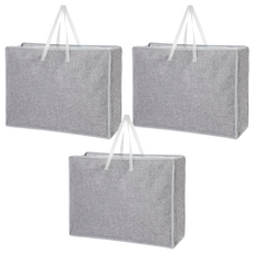 百特兔 棉麻棉被整理袋, 1入, 3個