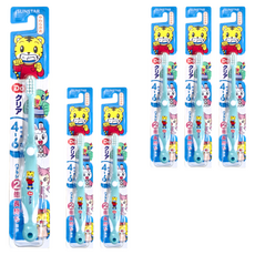 SUNSTAR 三詩達 巧虎兒童牙刷 4-6歲 保持口腔清潔不易蛀牙, 顏色隨機, 1入, 6支