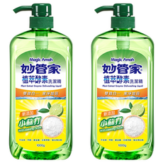 Magic Amah 妙管家 植萃酵素洗潔精 小蘇打, 1kg, 2瓶