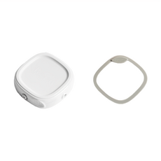 Hegen 叩叩變身好收納儲存蓋 防翻不溢漏, 象牙白色, 1組