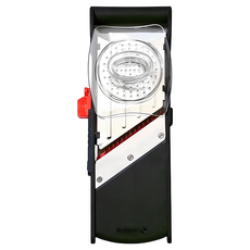 DE BUYER KOMI曼搖手持蔬果切片器, 黑色, 1個