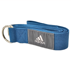 adidas 愛迪達 編織瑜珈伸展帶 ADYG-20200TL, 孔雀藍, 1條