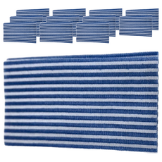 minono 米諾諾 超硬去角質專用沐浴巾 100 x 30cm, 藍色, 12條, 1入