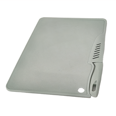 多功能二件套不鏽鋼水果刀菜板, 藍色, 創意收納刀具設計, 1個