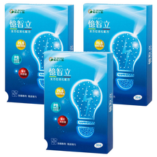 YM BIOMED 陽明生醫 憶智立 Set 全方位活化配方 含PLS縮醛磷脂 PS磷脂絲胺酸 管花肉蓯蓉, 30顆, 3盒
