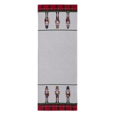 LCW HOME 刺繡桌旗, 45 x 120cm, 胡桃鉗 白色, 1條