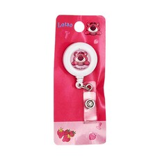 收納王妃 迪士尼 熊抱哥 伸縮證件帶, 紫粉色, 3個