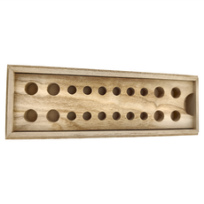 乳牙收納盒, 木頭色