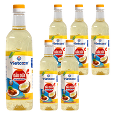 Vietcoco 東霖 烹飪烘焙專用椰子油, 1L, 6瓶