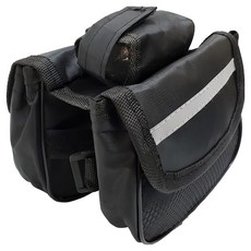 DIBOTE 迪伯特 自行車上管馬鞍包 W3150-4, 黑色, 1個