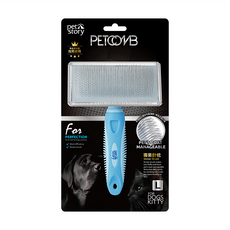 pet story 寵物物語 專業針梳 L(170 x 118 x 35mm), 1支