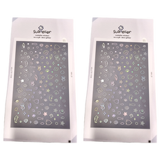 德德小品集 Suatelier 美甲貼紙套装 no.11338, deco glitter, 1138, 2組