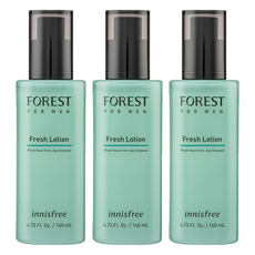 INNISFREE 綠樹林風男士清新乳液 4.73 FL. Oz., 140ml, 3瓶