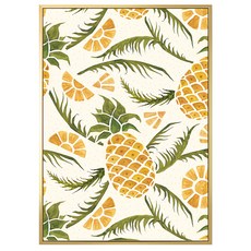 BOLUO GALLERY 菠蘿選畫所 連續鳳梨I 掛畫 BFRG3410G, 金色