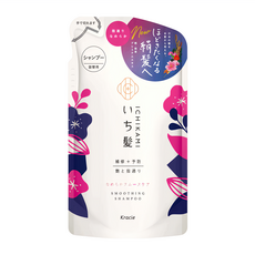 Kracie 葵緹亞 ICHIKAMI 女髮 順柔修護洗髮精補充包, 適用於容易打結或粗硬的髮質, 330ml, 1包