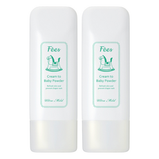 Fees BEBE 法緻 嬰兒爽身乳霜, 70ml, 2條