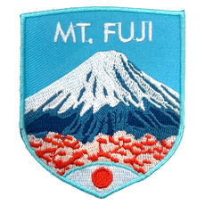 A-ONE 匯旺 地標造型刺繡 7.5 x 6 CM, 日本富士山, 1個