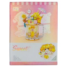 LoZ 積木玩具 4204 雪糕流沙杯, 酸酸檸檸, 1個