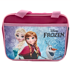 FROZEN 冰雪奇緣 方型便當袋 FN7A33-21, 梅紅色, 1個
