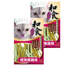 IPET 艾沛 和食 鱈魚嫩雞條 貓零食 每日肉量補給 適合貓咪牙口 台灣製造 100%無添加, 50g, 2包