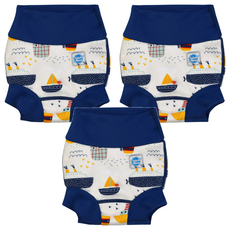 Splash About Happy Nappy 游泳尿布褲 3D加強版 海洋探險家, XL(13~18kg), 3件