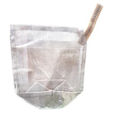 BAN INOUE 井上幡 CAYA 純棉蚊帳布蔬菜袋, 銀色, 1個