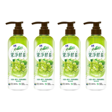 毛寶 小蘇打果淨酵素洗滌液體皂，食器蔬果用 麝香葡萄香氛, 700g, 4瓶