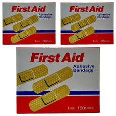 KYORIKI 共利絆創繃帶 半透明, 100片, 3盒