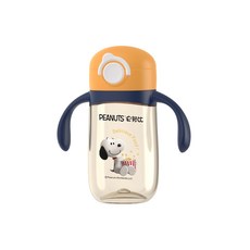 PEANUTS 小哈利學飲杯, 甜橙橘, 320ml, 1個