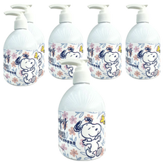 收納王妃 史努比 清潔洗手液 山茶花, 300ml, 6瓶