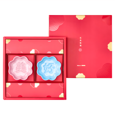 Mao's樂陶陶 花見祝福顯影醬油碟禮盒組 11 x 2.5cm 2個, 美好, 1組