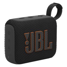 JBL 可攜式藍牙喇叭 GO 4 長達7小時播放時間 防水防塵設計 支援多台喇叭連接, 黑色