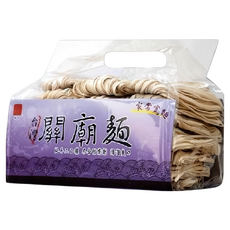 宏廣 台灣關廟麵 家常寬麵, 1.2kg, 1包
