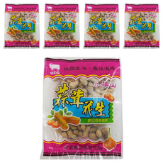 可富 蒜茸花生殼, 最佳佐酒茶良伴, 120g, 5包