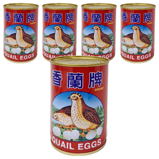 香蘭牌 鳥蛋 台灣製造, 280g, 5罐