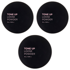 THE FACE SHOP 菲詩小舖 台灣公司貨 無瑕潤色礦物蜜粉 10g, V203 自然米色, 3個