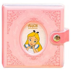 Disney 迪士尼 3環收納冊 愛麗絲 13cm, 30片, 粉色