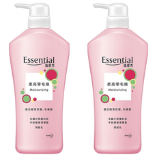Essential 逸萱秀 瞬效修護系列潤髮乳 柔亮零毛燥, 適合經常吹整、毛燥髮, 700ml, 2瓶