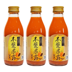 高仰三 木虌果露, 富含膳食纖維 促進新陳代謝, 適合長輩與3C產品長期使用者, 180ml, 3瓶