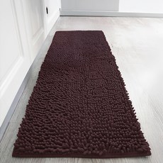 雪尼爾長毛止滑墊, 深咖啡