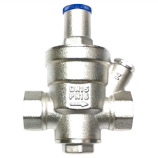 台製 4分減壓閥, 全新商品, 全銅本體, 表層電鍍, 1個