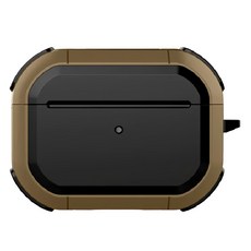 防摔無線耳機保護套, Airpods pro2, 棕色, 1個