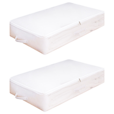 小麥購物 床底收納箱 188g, C545, 大, 2個