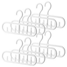 懶角落 吊帶衣架 兩個裝, 35x20x0.8公分, PP材質, 4包