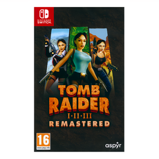 Nintendo 任天堂 SWITCH 古墓奇兵 1~3 復刻版 Tomb Raider 1~3 Remastered Starring Lara Croft 英文歐版, 單一商品